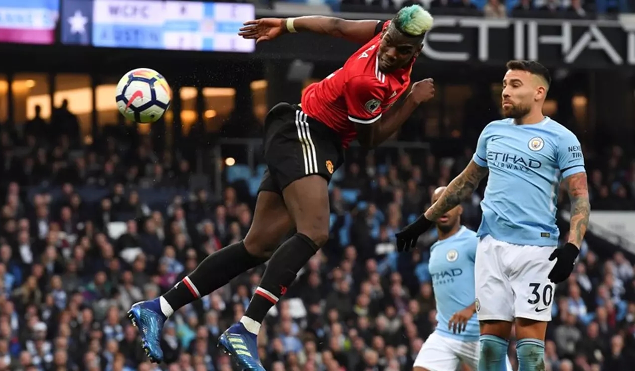 Pogba 2 Gol, Manchester United Tunda Pesta Juara Manchester City