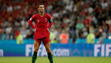 Ronaldo Hattrick, Portugal vs Spanyol Imbang