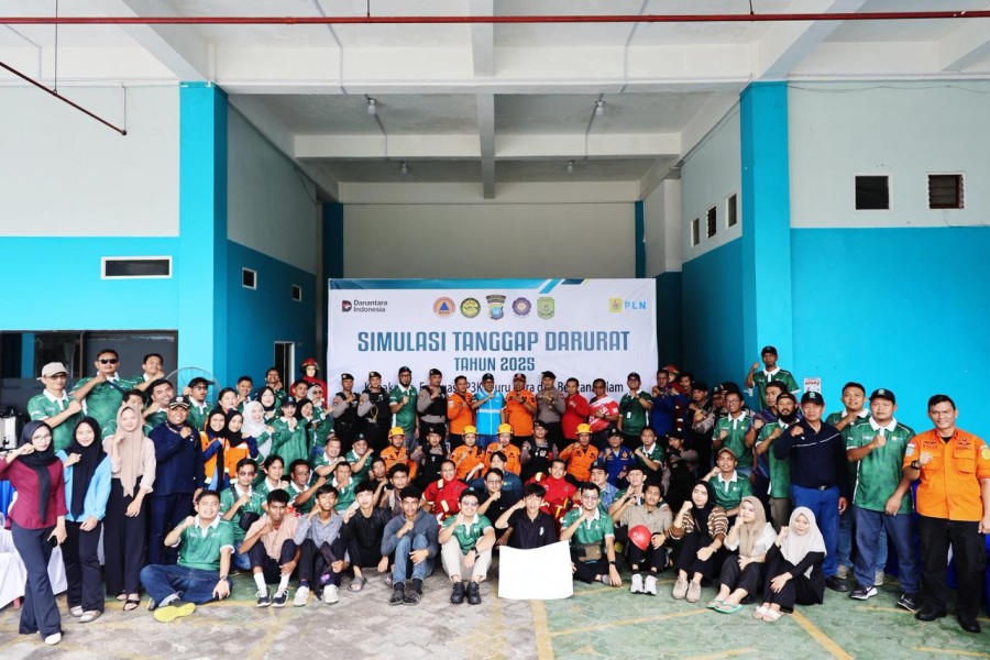 Hadapi Nataru, PLN UP3 Tanjungpinang Perkuat Kesiapsiagaan Lewat Simulasi Tanggap Darurat