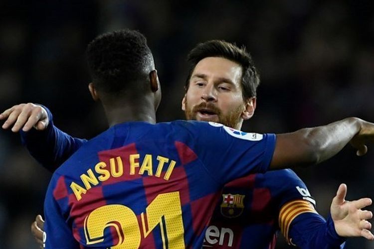 Barcelona Vs Levante, Messi Ingin Ansu Fati seperti Dirinya