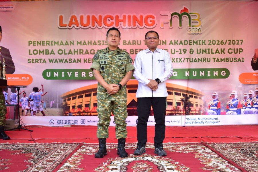 Pangdam Tuanku Tambusai Mayjen TNI  Dr Agus Hadi Waluyo Apresiasi Kampus Unilak