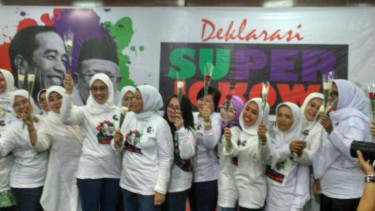 Super Jokowi Tak Hanya Sasar 'Emak-emak', Namun Juga Wanita Milenial