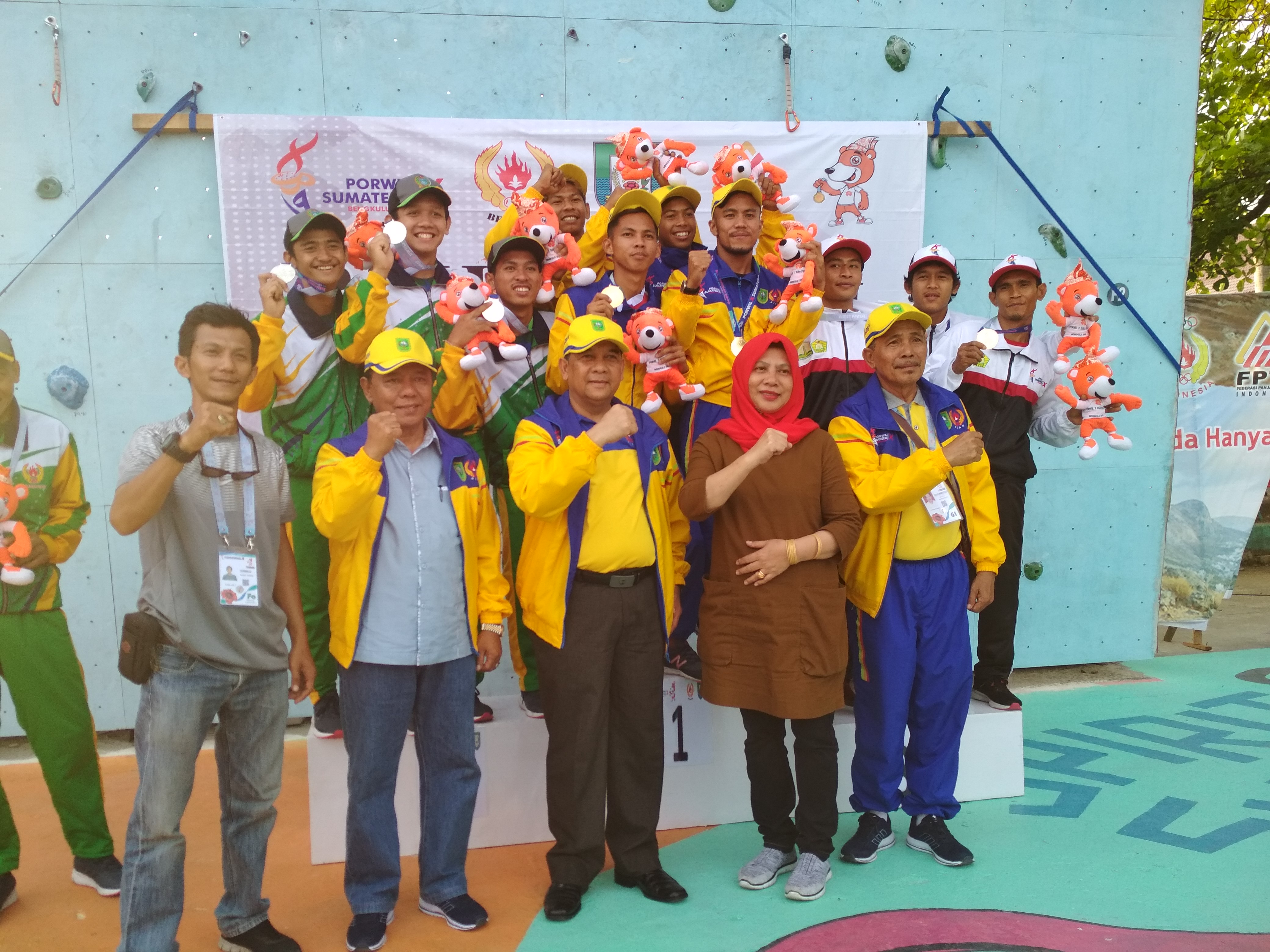 Riau Kokoh di Puncak Perolehan Medali Porwil X Sumatra 2019