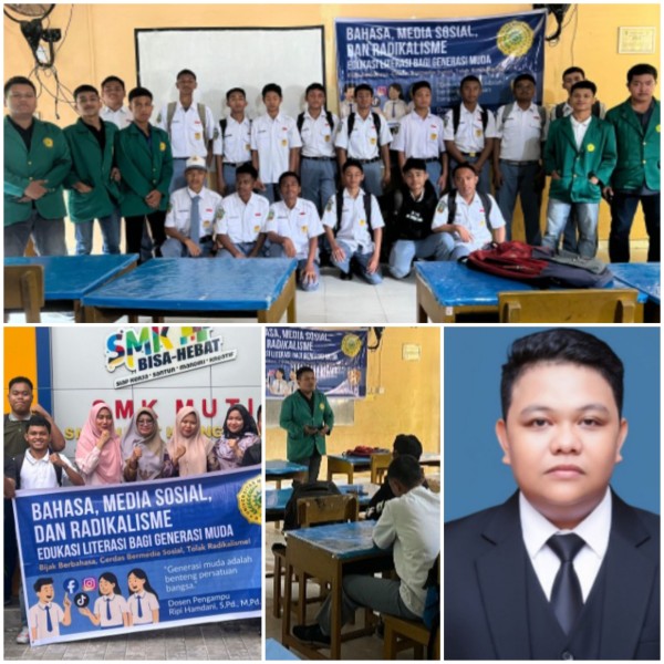 Pengembangan Kemampuan Literasi Pelajar SMK oleh Mahasiswa UMRI Sebagai Strategi Cegah Radikalisme