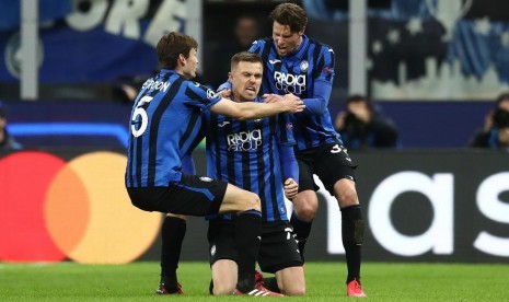 Hasil Liga Champions: Atalanta Gilas Valencia 4-1