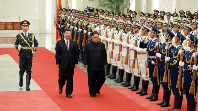 Kim Jong-Un Dikabarkan ke China, Keretanya Sudah Melintasi Dandong
