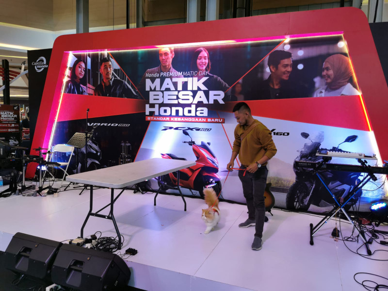 Meriah, Event Honda Premium Matic Day Ramai Kunjungan
