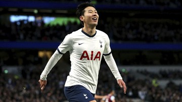 Tottenham Kalahkan Burnley 5-0, Gol-gol Son Disamakan dengan Ronaldo