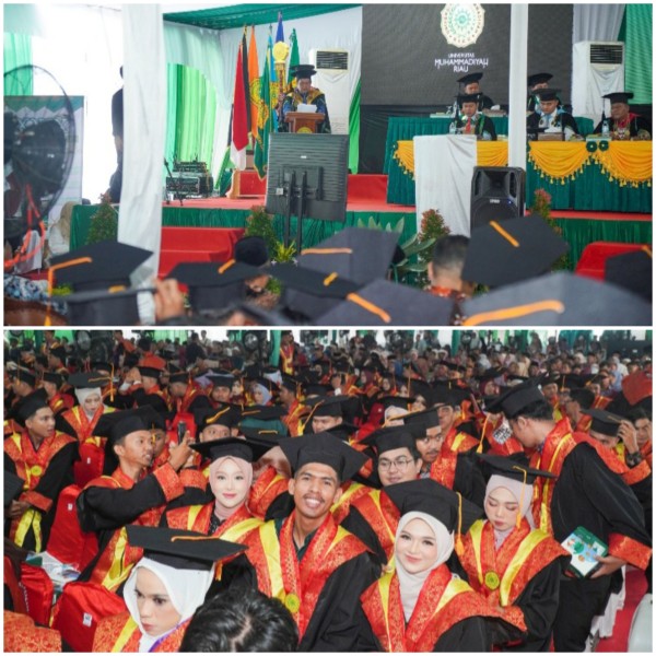 UMRI Wisuda 1.349 Lulusan, Rektor: Bukan Hanya Kejar Gelar, Tapi Harus Bisa Berkontribusi Bagi Negara