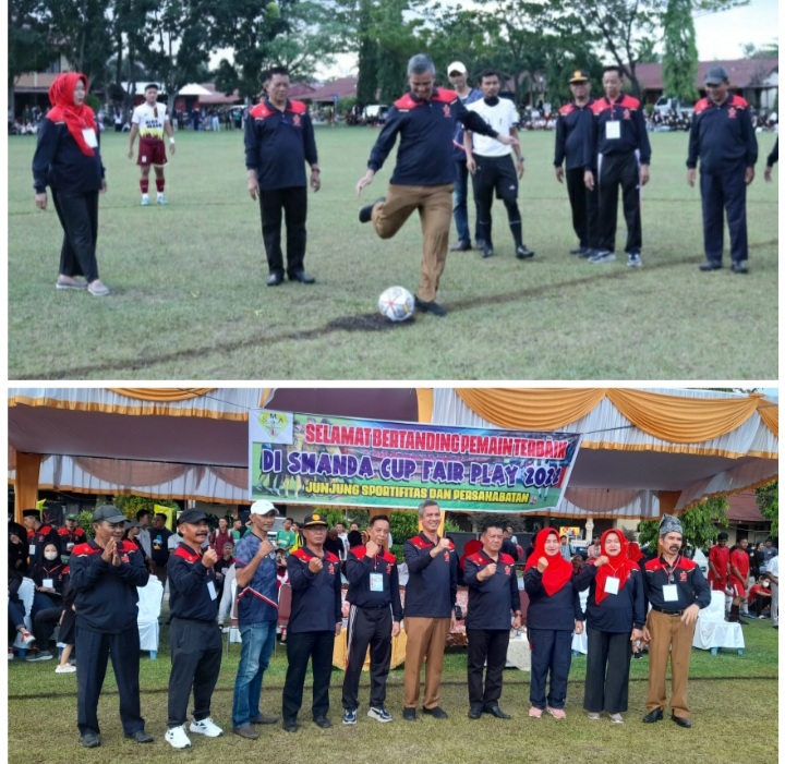 Plt Kadisdik Riau Buka Turnamen SMANDA Cup 2002, Kasim: 16 Tim Sepakbola Ikut Berlaga
