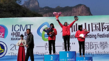Atlet Panjat Tebing Indonesia Borong Medali di China