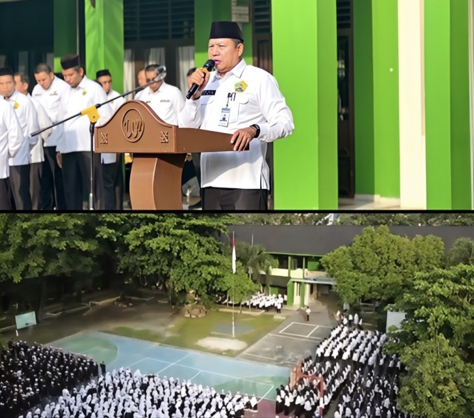 Ratusan Murid Baru MAN 2 Pekanbaru Ikuti MATAMUDA, Syahrul: Bangga dan Bersyukurlah Tuntut Ilmu di MAN 2 Pekanbaru