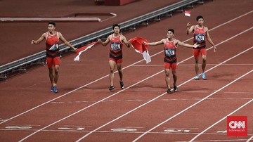 Klasemen Asian Games, Indonesia Tetap di Peringkat Keempat