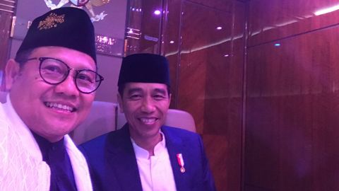 Cak Imin Bahas Cawapres dengan Jokowi di Pesawat: Hasilnya Positif