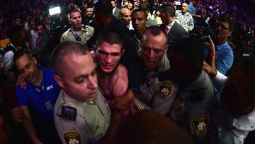 Khabib Cekcok dengan Diaz, Pihak Keamanan Turun Tangan