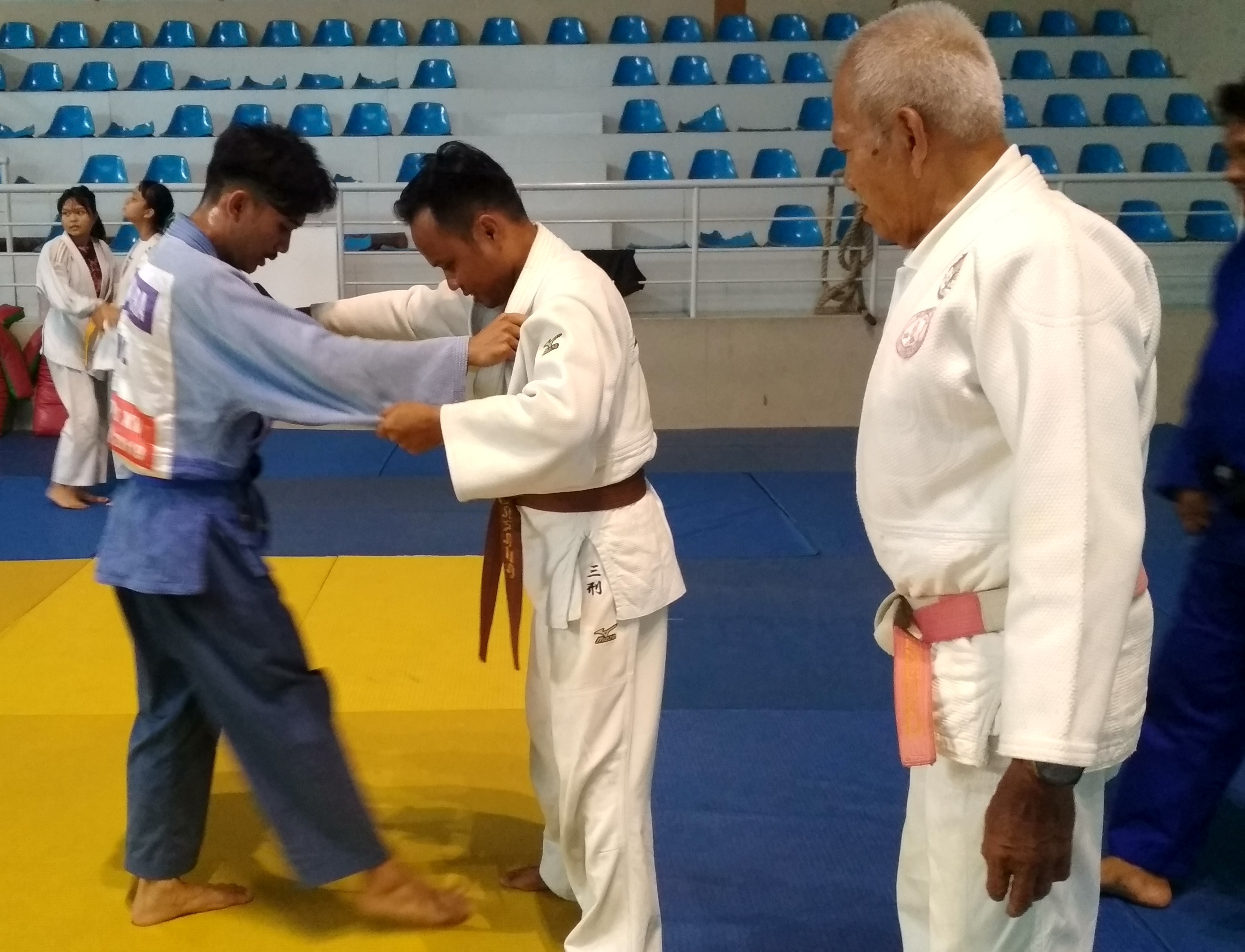 Dalam Rangka Silaturrahmi, KONI Pekanbaru Kunjungi dan Tinjau Latihan Atlet Judo