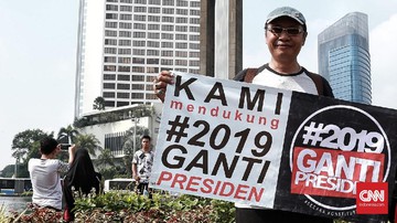 Deklarasi #2019GantiPresiden Diklaim Bukan Gerakan Politik