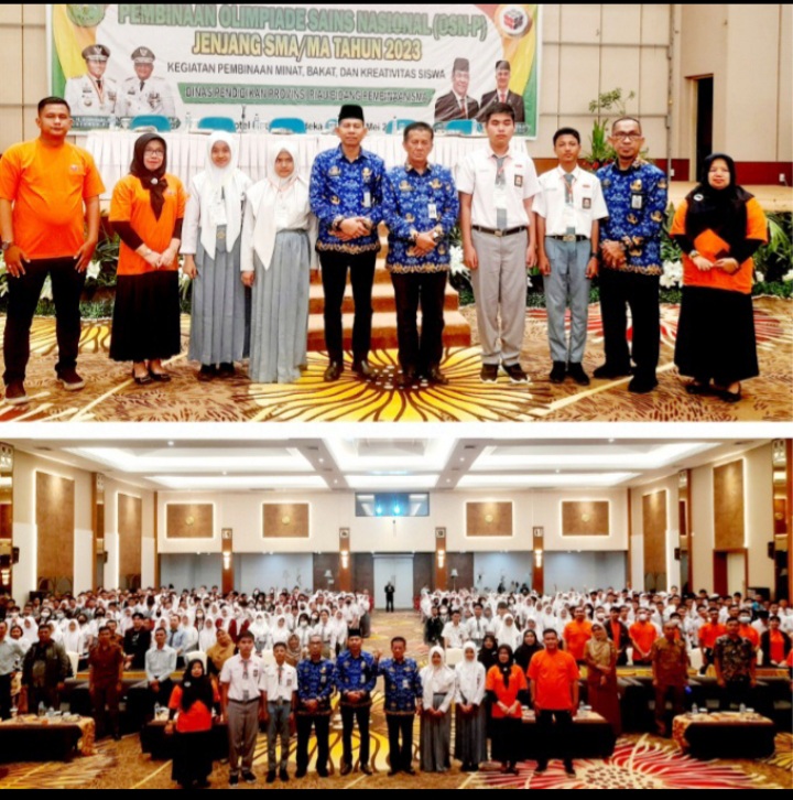 Target 5 Besar, 398 Siswa SMA dan MA di Riau Ikut Pembinaan OSN Tingkat Provinsi