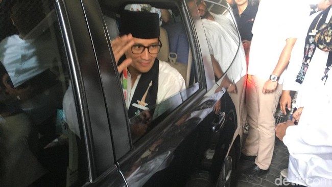 Sandi: Tak Fair Saya Politisasi Pemprov DKI dengan Jabatan Wagub
