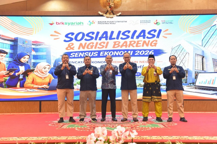 BRK Syariah Dukung Suksesnya Sensus Ekonomi 2026 untuk Perkuat Fondasi Perekonomian Riau