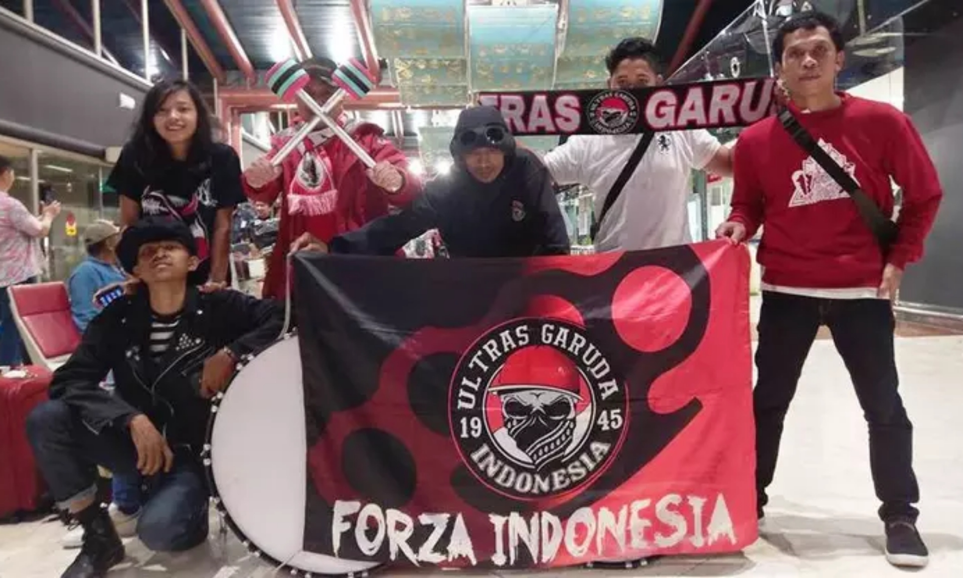 Ultras Garuda Menyerbu Malaysia Dukung Timnas Indonesia U-16 di Piala AFC