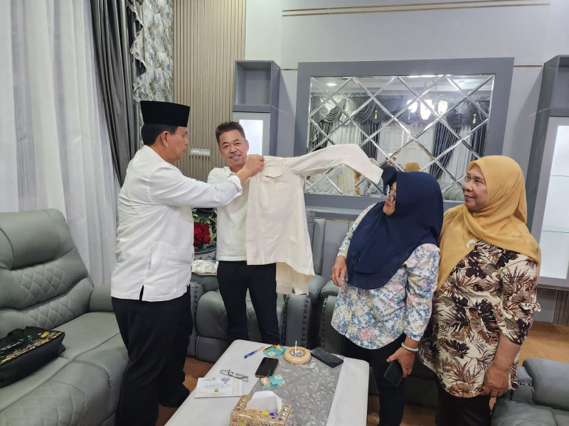 Forum Pendiri Kabupaten Rohil Temui Bupati Rohil, Bahas HUT Rohil Ke 25