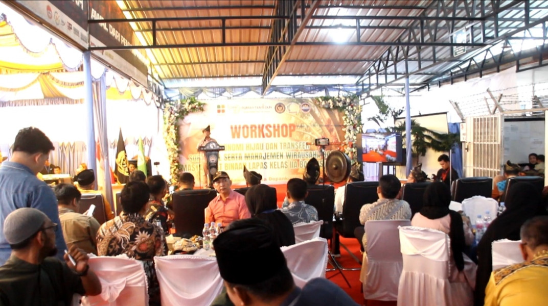Didukung BPDP, Asosiasi Samade adakan Workshop Ekonomi Hijau dan Transfer Soft Skill serta Manajemen Wirausaha Kepada WBP Lapas Bagansiapiapi