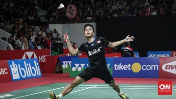 Anthony Ginting Gagal ke Semifinal Indonesia Masters 2019