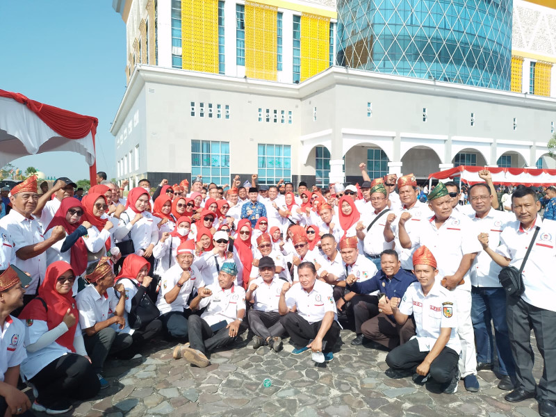 Ratusan Pengurus LPM Pekanbaru Jadi Peserta Upacara Hari Sumpah Pemuda 28 Oktober 2024