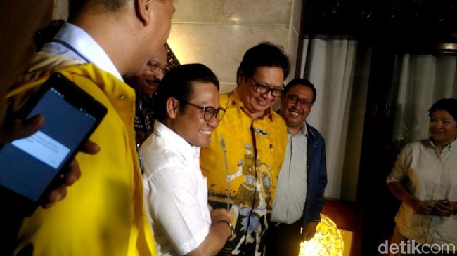 Temui Airlangga, Cak Imin Minta Restu Duet dengan Jokowi