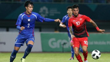 Timnas Indonesia U-23 Hajar Taiwan 4-0 di Asian Games 2018