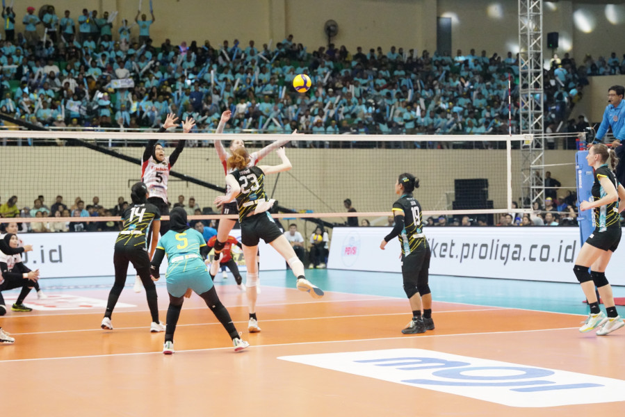 Menang Mudah 3-0 atas Pertamina Enduro, Jakarta Electric PLN Juara Putaran 2 Final Four PLN Mobile Proliga 2024