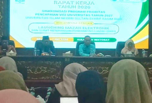 Hemat Rp 2,3 Miliar Pertahun, UIN Suska Riau Launching Ijazah Elektronik