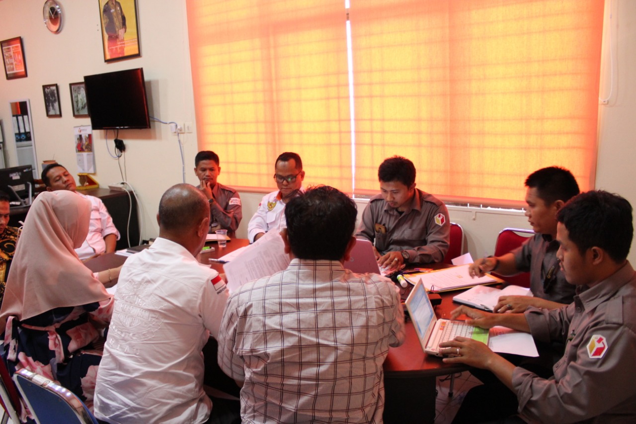 Ketua DPD dan Panitia Deklarasi Projo Penuhi Undangan Bawaslu Riau.
