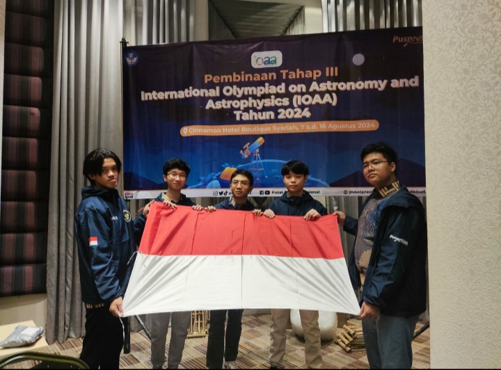 Indonesia Berangkatkan Tim Nasional Menuju IOAA ke-17 ke Brazil
