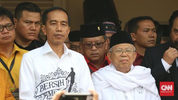 Jokowi Dikabarkan Simulasi Debat Capres, Aparat Berjaga