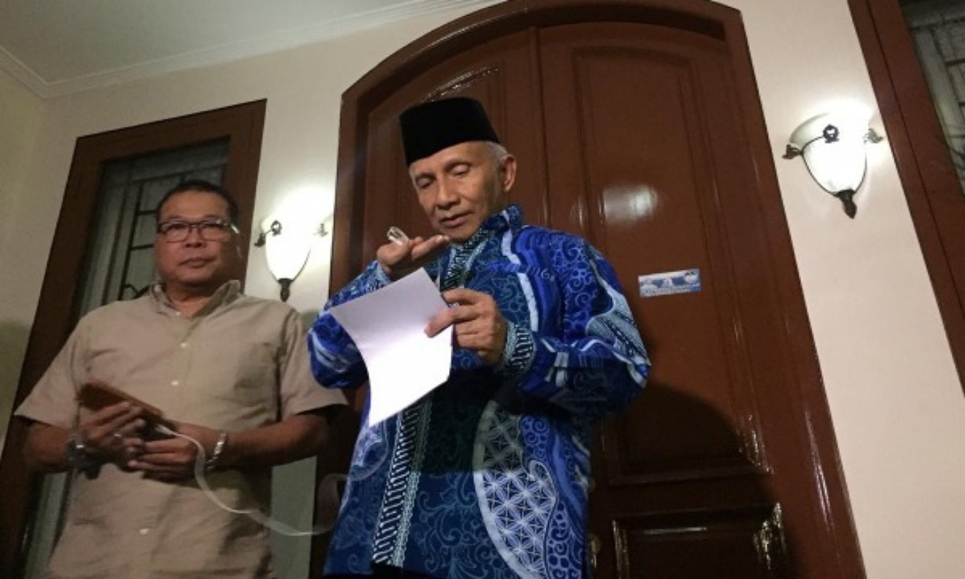 Amien Usai Bertemu Prabowo: Sekarang Hanya Ada Cebong Bersayap