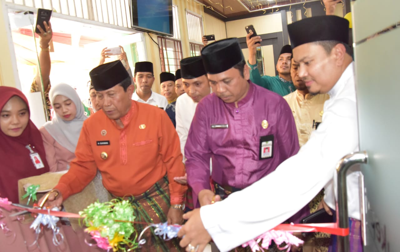 Kini Masyarakat Rohul Bisa Melakukan Setoran Haji di Kantor Kas Bank Riau Kepri Syariah.