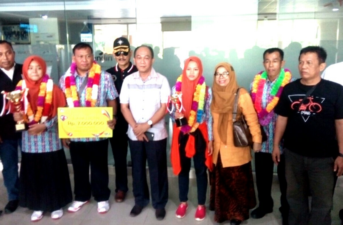 Riau Peringkat 13 Nasional,  Ini Siswa Riau yang Sumbangkan Medali di O2SN di Yogyakarta