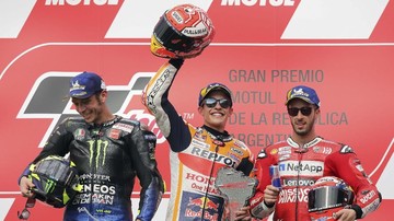 Marquez Mengaku Dukung Rossi di MotoGP Argentina