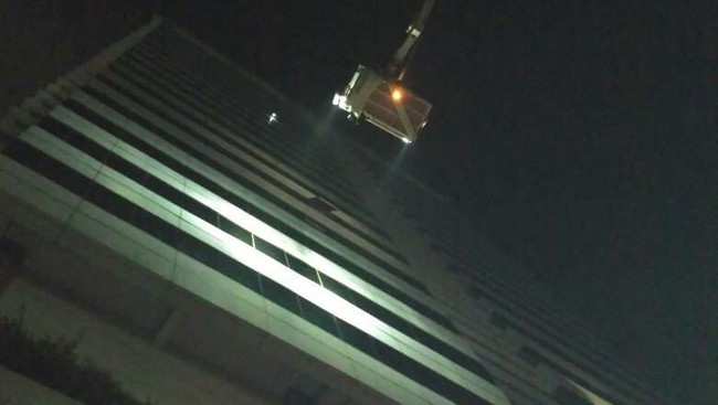 Gedung Kemenhub Kebakaran