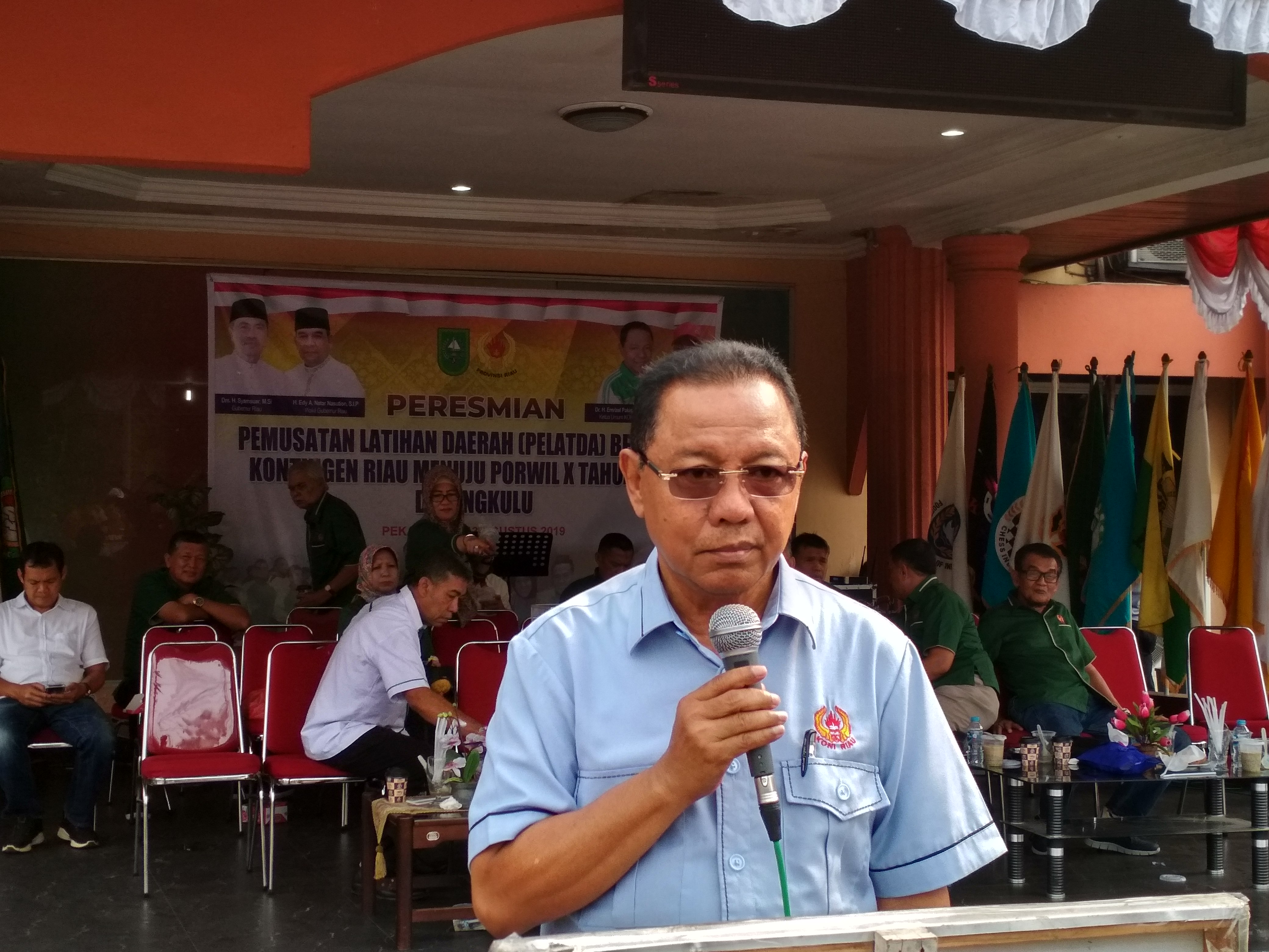 Tebalnya Kabut Asap, KONI Riau Imbau Pelatih dan Atlet Libur Latihan