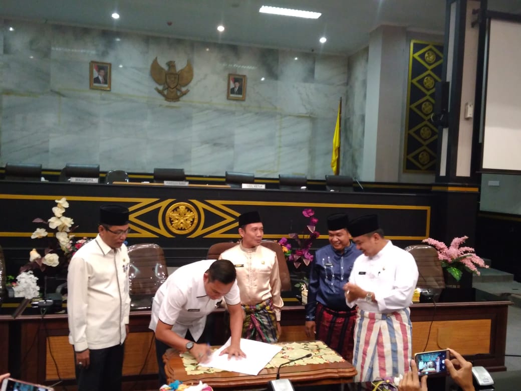 Sertijab Plt Sekwan DPRD Pekanbaru, Alek Janji Kerjasama Dengan Media
