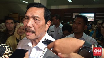 Luhut Bungkam Soal Aktivitas Pembangunan Reklamasi Pulau C