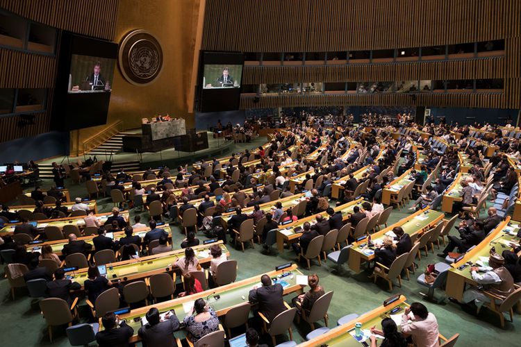 Raih 144 Suara, Indonesia Jadi Wakil Asia Pasifik di Dewan Keamanan PBB