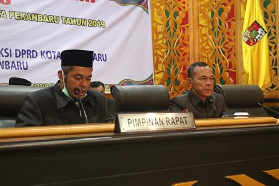 Susunan Pimpinan dan Fraksi Defenitif di Umumkan di Paripurna