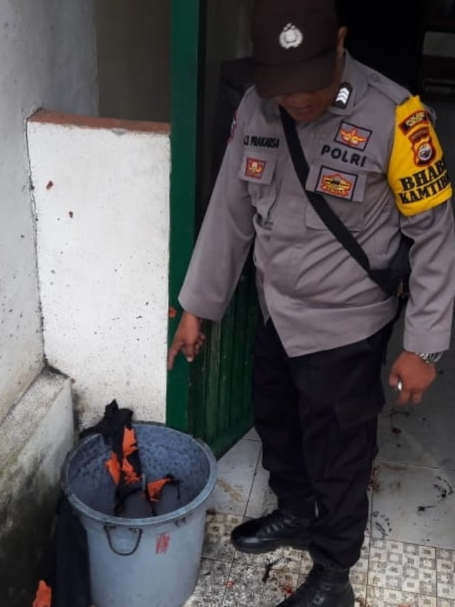 Personel Gegana Masih Selidiki Ledakan Bom di Bengkulu