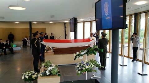 Upacara Militer bagi Almarhum Veteran RI di Belanda