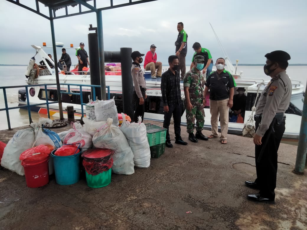 Polsek Kuala Kampar Gelar Operasi Yustisi di Pelabuhan