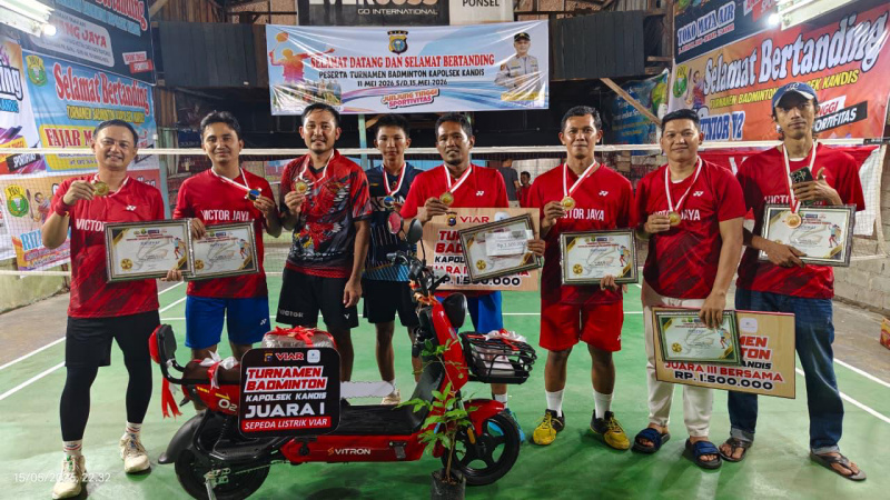 Kapolsek Kandis Cup 2026 Resmi Ditutup, Ajang Pererat Silaturahmi dan Lahirkan Atlet Berbakat